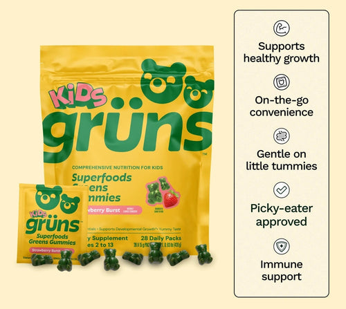 Grüns Kids Superfood Gummies