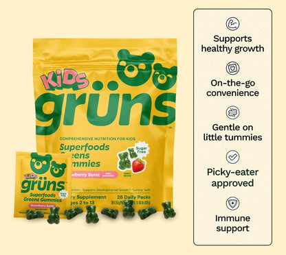 Grüns Kids Superfood Gummies