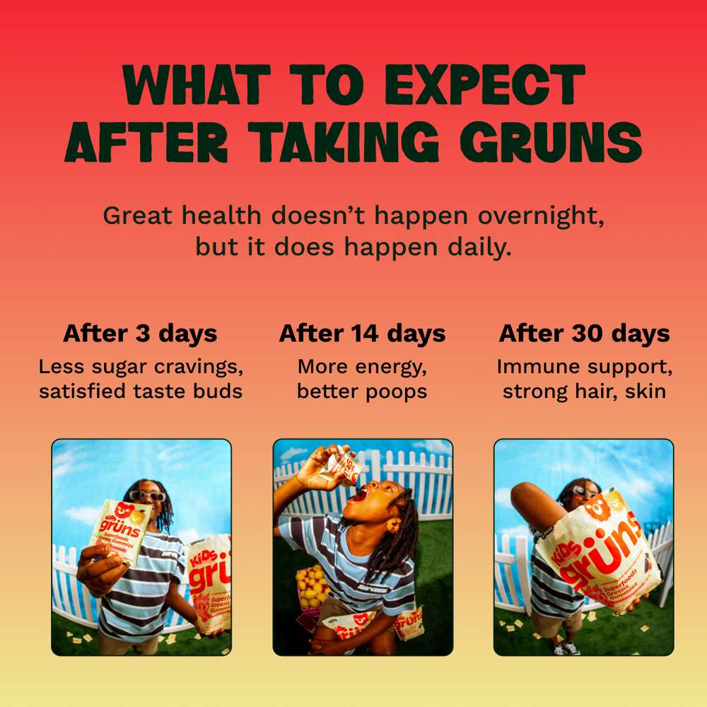 Grüns Kids Superfood Gummies