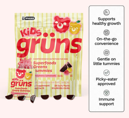Grüns Kids Superfood Gummies
